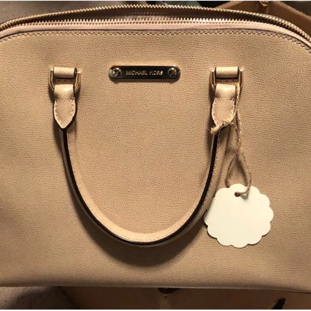 Michael Kors Cindy Dome Satchel Crossbody